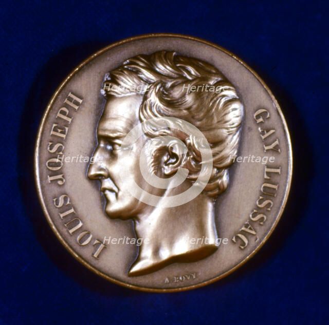 Joseph Louis Gay-Lussac, French physicist and chemist, 19th century. Artist: Unknown