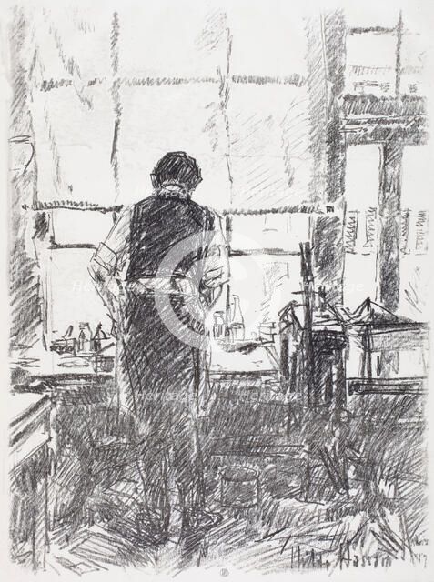 Joseph Pannell, 1917. Creator: Frederick Childe Hassam.