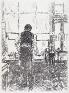 Joseph Pannell, 1917. Creator: Frederick Childe Hassam