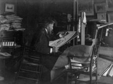 Joseph Pennell, 1860-1926, n.d.. Creator: Frances Benjamin Johnston