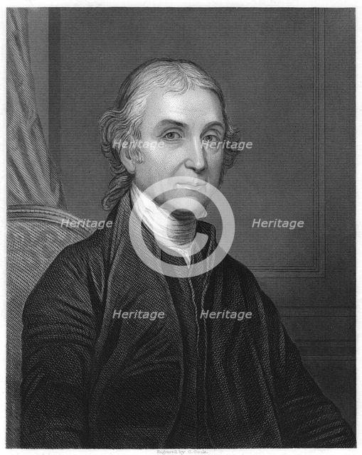 Joseph Priestley, English chemist and Presbyterian minister, 1860.  Creator: Anon.
