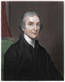 Joseph Priestley, English chemist and Presbyterian minister, 1860. Artist: Anon