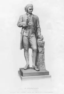 Joseph Priestley, English chemist and Presbyterian minister, 19th century. Creator: Unknown