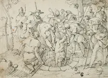 Joseph Raised from the Well, 16th-17th century. Creator: Francesco Allegrini