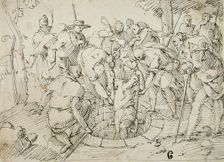 Joseph Raised from the Well, 16th-17th century. Creator: Francesco Allegrini