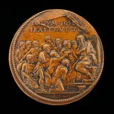 Joseph Revealing Himself to His Brethren [reverse]. Creator: Giovanni Bernardi