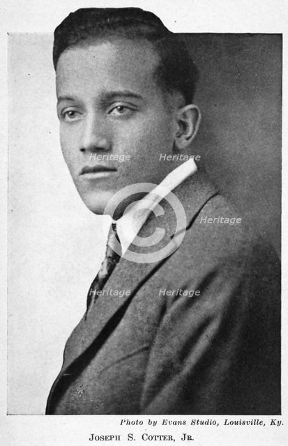Joseph S. Cotter, Jr., 1922. Creator: Unknown.
