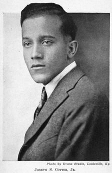 Joseph S. Cotter, Jr., 1922. Creator: Unknown