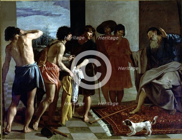  'Joseph's tunic', oil Painting by Diego Velazquez.