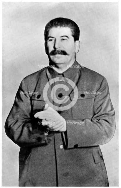 Joseph Stalin (1879-1953), Soviet leader, 20th century. Artist: Unknown