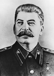 Joseph Stalin (1879-1953), Soviet leader, c1940s