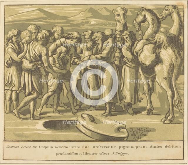 Joseph Sold into Slavery, 1783. Creator: John Skippe.