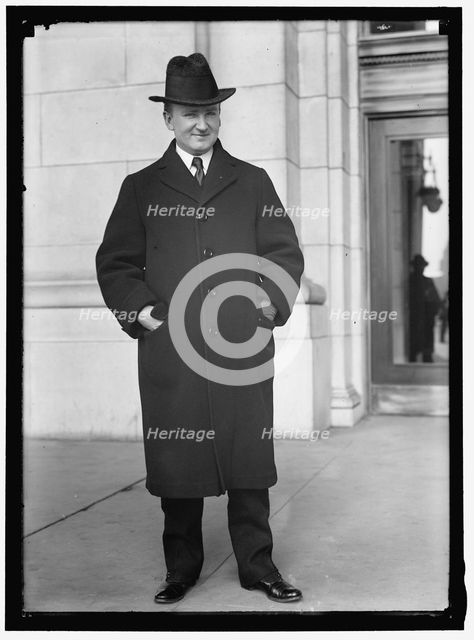 Joseph Tumulty, between 1913 and 1917. Creator: Harris & Ewing.
