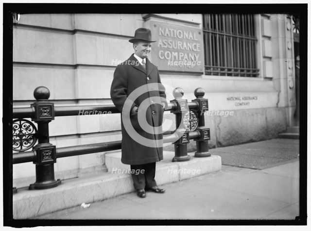 Joseph Tumulty, between 1913 and 1917. Creator: Harris & Ewing.