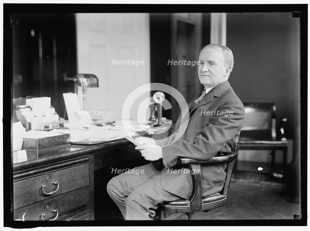 Joseph Tumulty, between 1913 and 1917. Creator: Harris & Ewing.