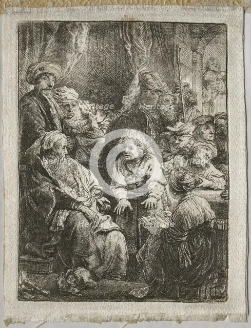 Joseph Telling his Dreams, 1638. Creator: Rembrandt van Rijn (Dutch, 1606-1669).