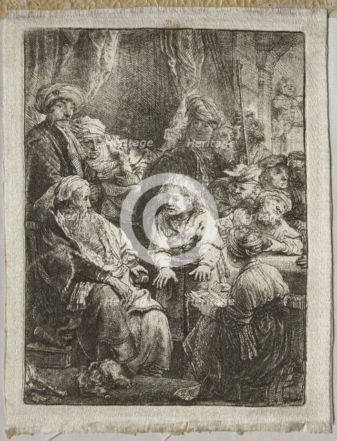 Joseph Telling his Dreams, 1638. Creator: Rembrandt van Rijn (Dutch, 1606-1669).