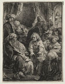 Joseph Telling his Dreams, 1638. Creator: Rembrandt van Rijn (Dutch, 1606-1669)