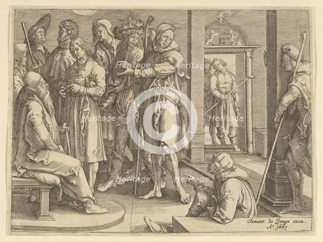 Joseph Telling His Dreams to Jacob (copy), 1640-70. Creator: Unknown.