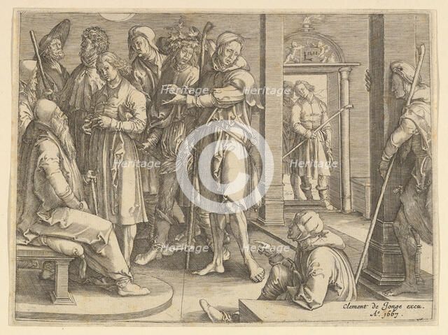 Joseph Telling His Dreams to Jacob (copy), 1640-70. Creator: Unknown.