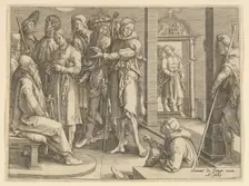 Joseph Telling His Dreams to Jacob (copy), 1640-70. Creator: Unknown