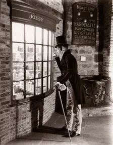 Joseph Terry's shop in York Castle Museum, York, Yorkshire, 1954