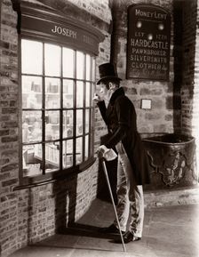 Joseph Terry's shop in York Castle Museum, York, Yorkshire, 1954