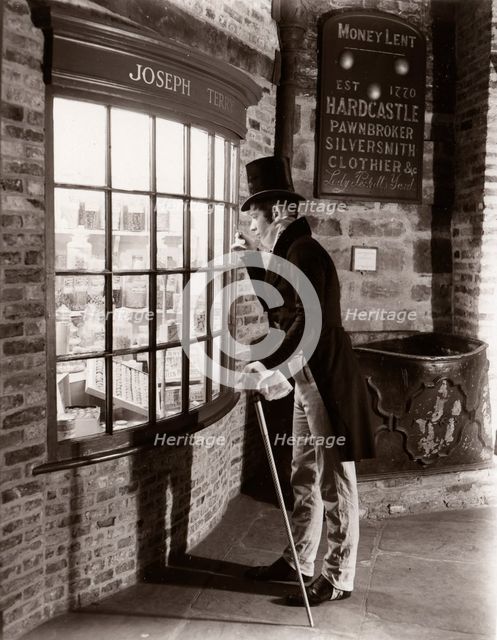 Joseph Terry's shop in York Castle Museum, York, Yorkshire, 1954. Artist: Unknown