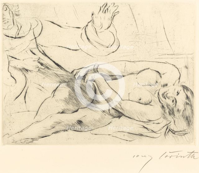Joseph und Potiphars Weib II (Joseph and Potiphar's Wife II), 1915. Creator: Lovis Corinth.