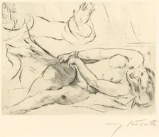 Joseph und Potiphars Weib II (Joseph and Potiphar's Wife II), 1915. Creator: Lovis Corinth