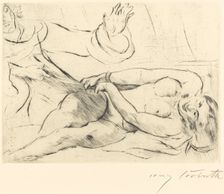 Joseph und Potiphars Weib II (Joseph and Potiphar's Wife II), 1915. Creator: Lovis Corinth