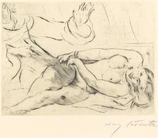 Joseph und Potiphars Weib II (Joseph and Potiphar's Wife II), 1915. Creator: Lovis Corinth