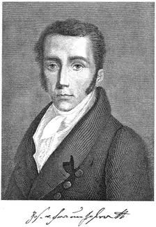 Joseph von Fraunhofer, German physicist, c1895. Creator: Unknown