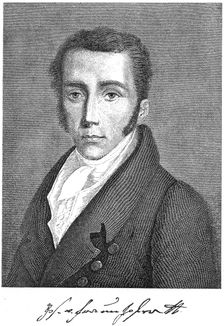 Joseph von Fraunhofer, German physicist, c1895. Creator: Unknown