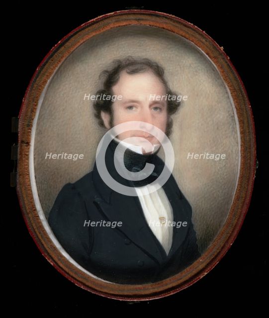 Joseph W. Faber, 1837. Creator: Charles Fraser.