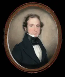 Joseph W. Faber, 1837. Creator: Charles Fraser