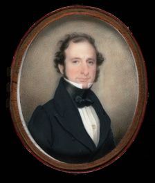 Joseph W. Faber, 1837. Creator: Charles Fraser