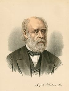 Joseph Whitworth, British engineer and inventor, c1880. Creator: Unknown