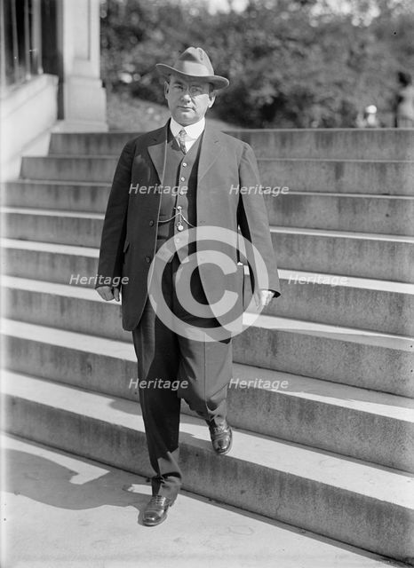 Joseph Wingate Folk, Governor of Missouri, 1913. Creator: Harris & Ewing.