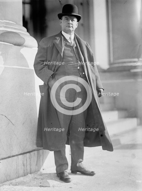 Joseph Wingate Folk, Governor of Missouri, Solicitor of State Department, 1911. Creator: Harris & Ewing.