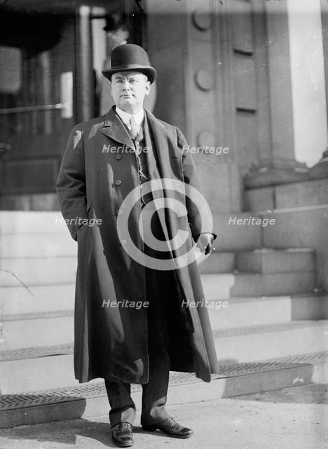 Joseph Wingate Folk, Governor of Missouri, Solicitor of State Department, 1911. Creator: Harris & Ewing.