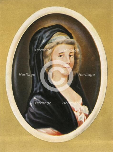 'Josepha Hortensia Füger', (1933). Creator: Unknown.