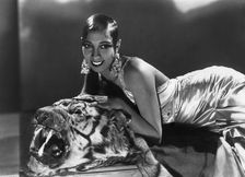 Josephine Baker, American-born entertainer and singer, c1932. Creator: Unknown