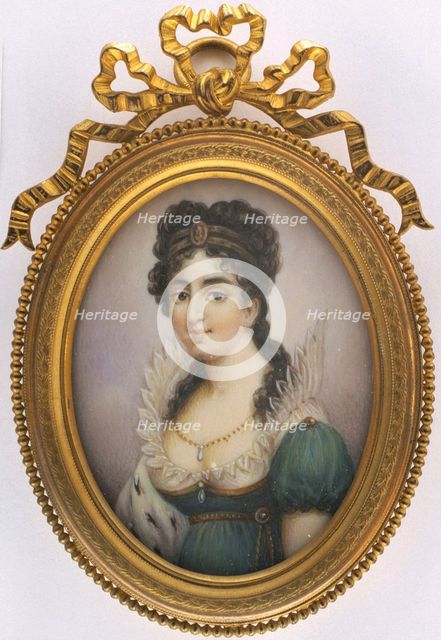 Josephine Beauharnais, c1780s.  Creator: Unknown.