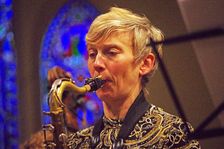 Josephine Davies Mark Bassey Sextet, St Andrews Church, Hove, East Sussex, 14 Oct 2022. Creator: Brian O'Connor