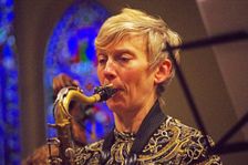 Josephine Davies Mark Bassey Sextet, St Andrews Church, Hove, East Sussex, 14 Oct 2022. Creator: Brian O'Connor