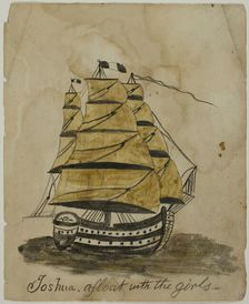 Joshua Afloat with the Girls, n.d. Creator: Unknown