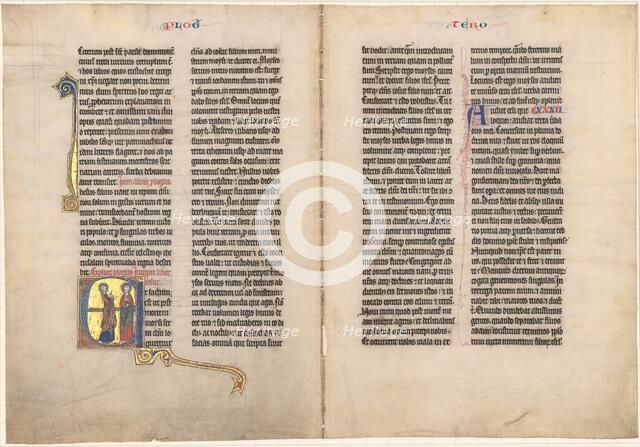 Joshua before the Lord, c. 1270. Creator: Unknown.