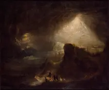 Joshua commanding the Sun to stand still, c1822. Artist: John Martin