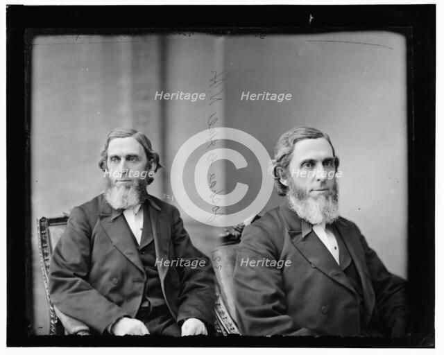 Joshua G. Hall of New Hampshire, 1865-1880. Creator: Unknown.